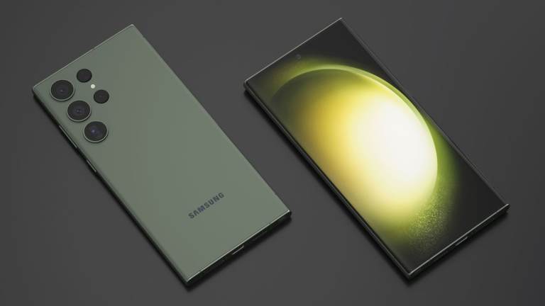 Samsung S23 Ultra with a 3 pair Beat Fit Pro