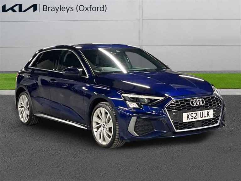 2021 Audi A3 40 TFSI E S LINE 5DR S TRONIC Hatchback Hybrid Automatic