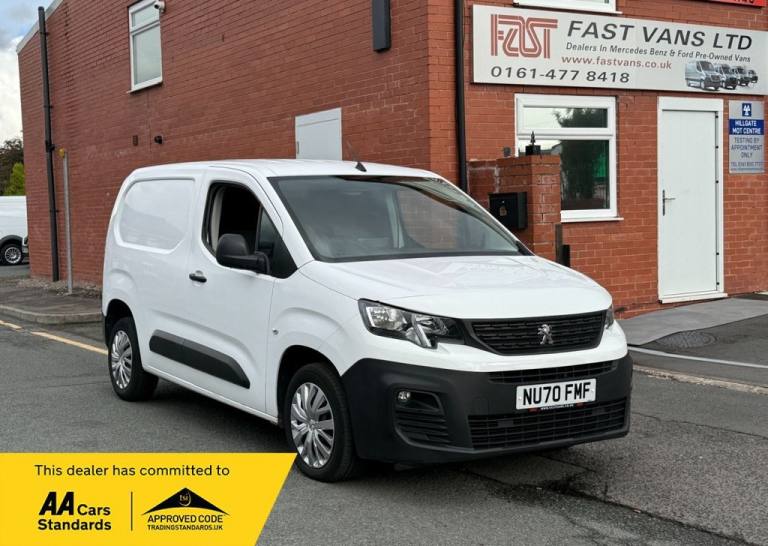 2020 Peugeot Partner 1.5 BLUE HDI 1000 PROFESSIONAL L1 SWB 100 BHP PANEL VAN Diesel Manual