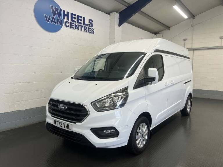 2022 Ford Transit Custom 2.0 EcoBlue Hybrid 130ps High Roof Limited Van PANEL VAN DIESEL Manual