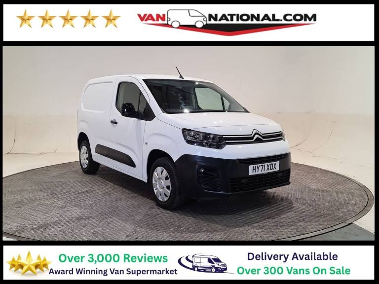 2021 Citroen Berlingo 1.5 BLUEHDI 1000 ENTERPRISE M PRO L1 100 BHP SWB NO VAT Panel Van Diesel Ma...