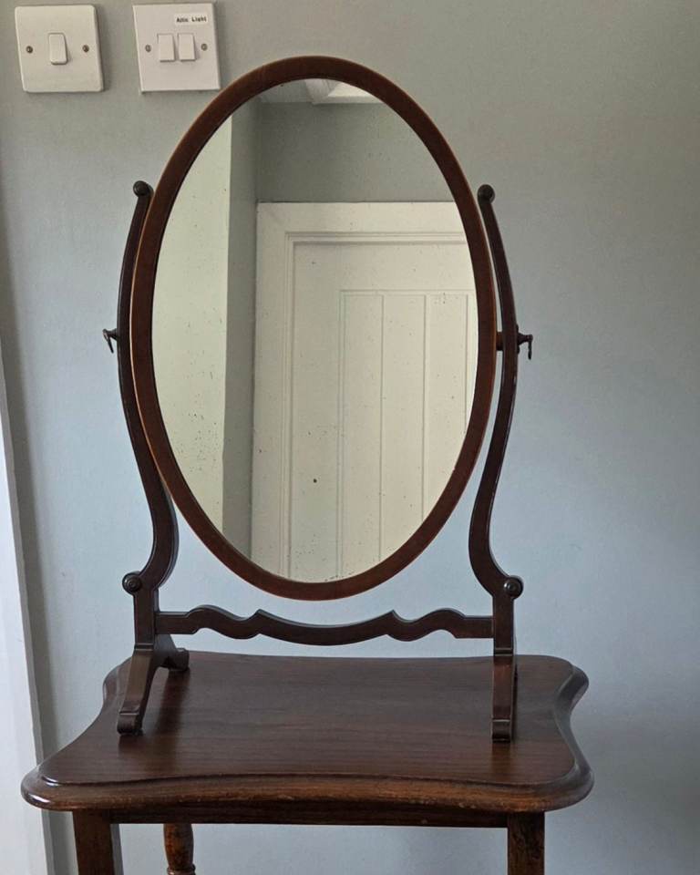 Edwardian Dressing mirror