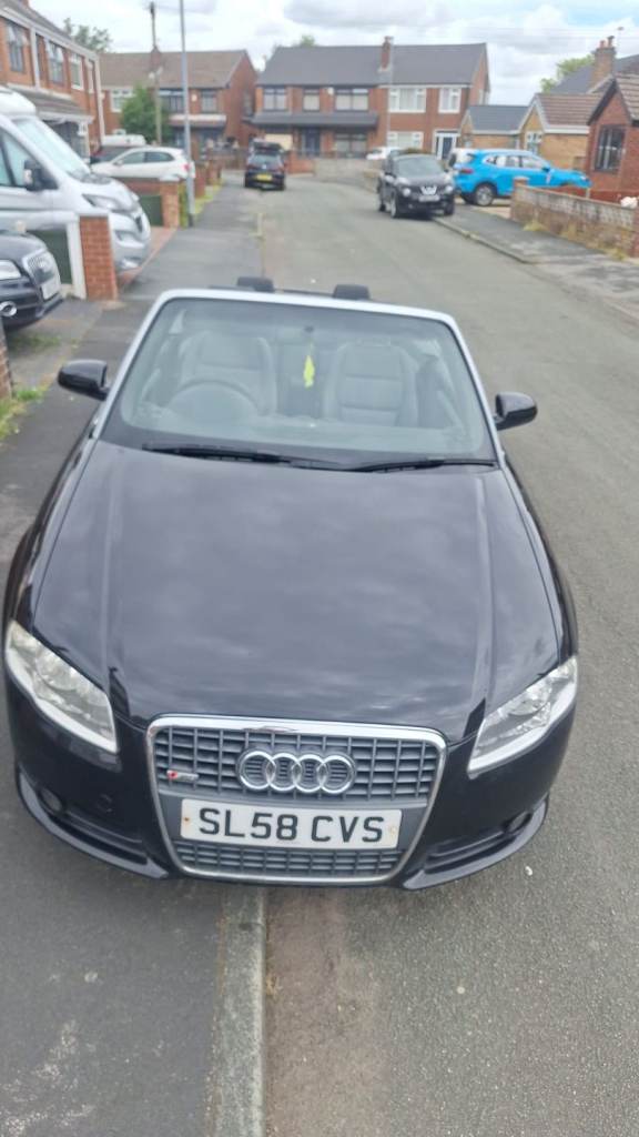 Audi, A4 S-line, Convertible, 2008, Manual, 1968 (cc), 2 doors