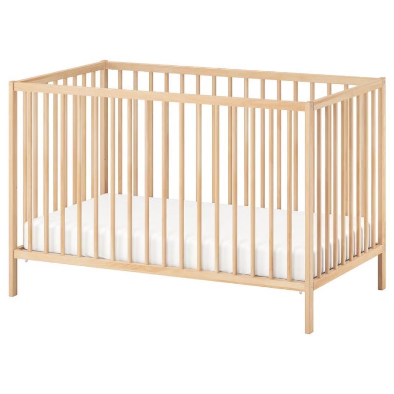Preloved Ikea Birch Cot and mattress as well
