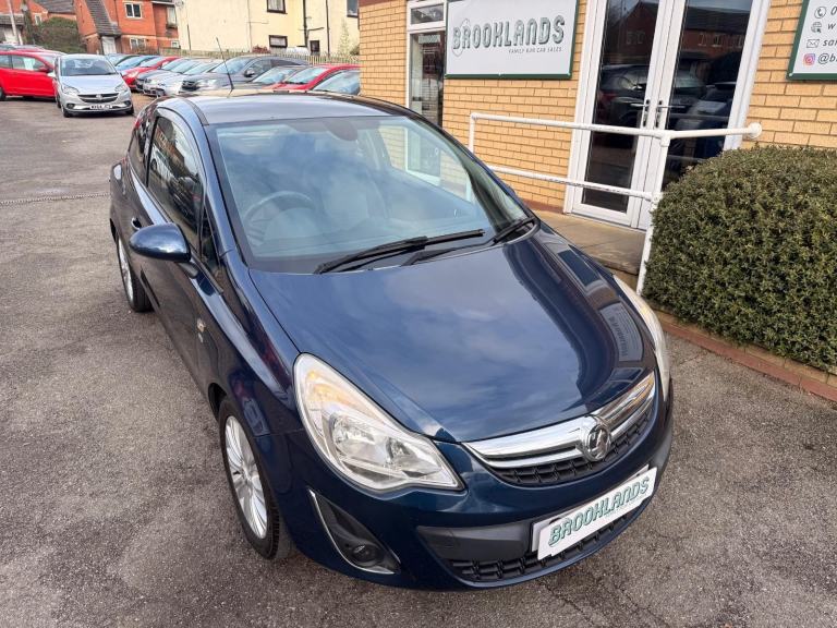 2013 Vauxhall Corsa 1.2 SE Blue 3 Door One Owner Low Insurance Group Isofix