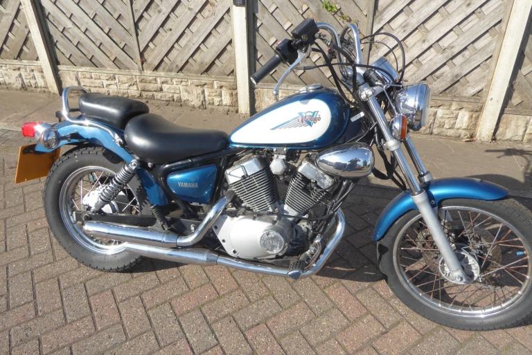 YAMAHA VIRAGO 125 51 REG VERY LOW MILES LONG MOT