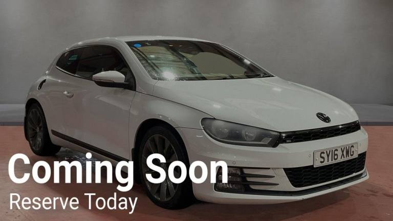 2016 Volkswagen Scirocco 1.4 TSI BlueMotion Tech GT 3dr COUPE PETROL Manual