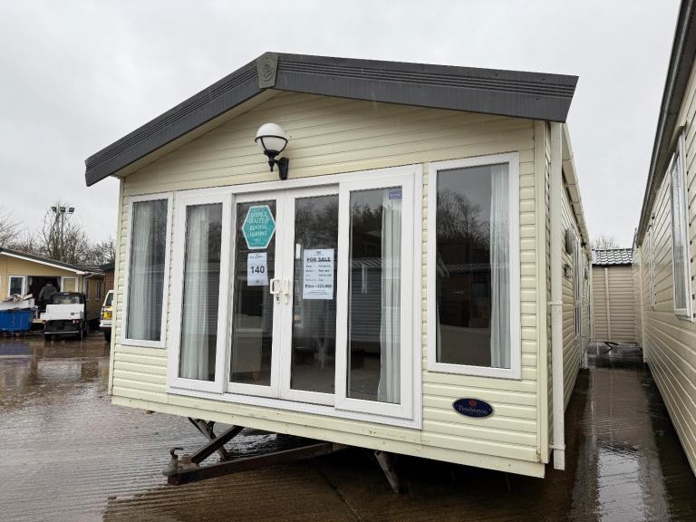 42x14ft 2 Bed Static Caravan - DG, CH, Ensuite Bath - Offsite for Private Land