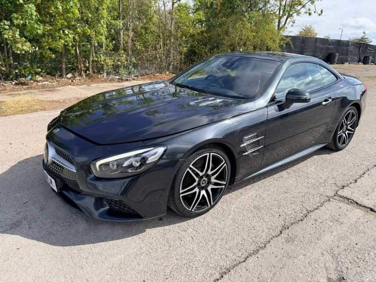 2018 MERCEDES BENZ SL CLASS SL 400 V6 ROADSTER DAMAGED SALVAGE REPAIRABLE
