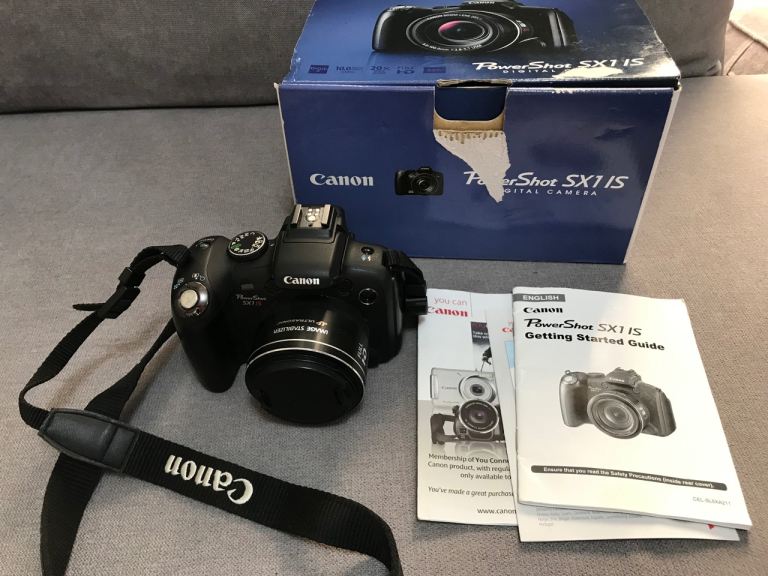 Canon PowerShot SX1 IS High Zoom Digital Camera Full HD