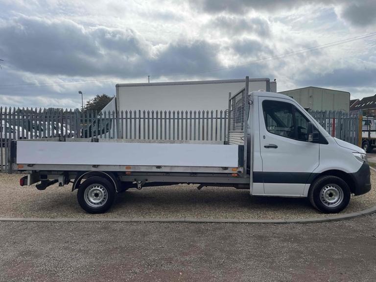 2020 Mercedes-Benz Sprinter 2.1 316 CDI L3 LWB 14FT DROPSIDE - WHITE Dropside Diesel Automatic