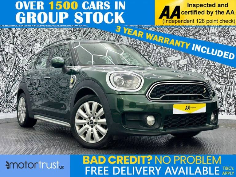 2018 MINI Countryman 1.5 Cooper S E ALL4 PHEV 5dr Auto HATCHBACK PETROL/ELECTRIC Automatic