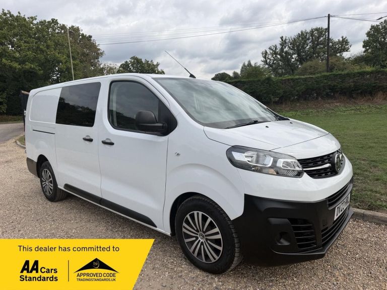 2023 Vauxhall Vivaro 2.0 Turbo D 3100 Prime Crew Van L2 H1 Euro 6 6dr PANEL VAN Diesel Manual