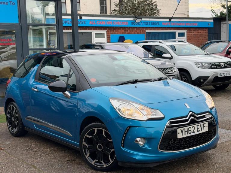 2012 Citroen DS3 1.6 VTi 16V DStyle Plus 3dr HATCHBACK PETROL Manual