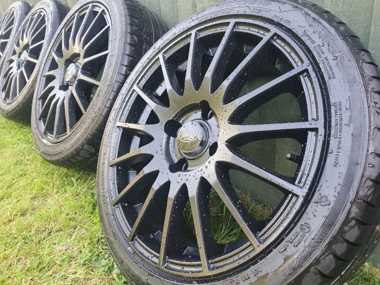 16"ALLOY WHEELS for FORD FIESTA (2002-2026) in very good condition including tyres