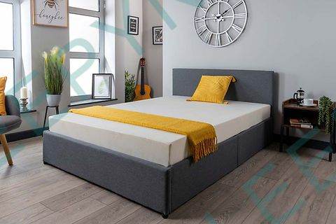 Grey Ottoman Storage Beds