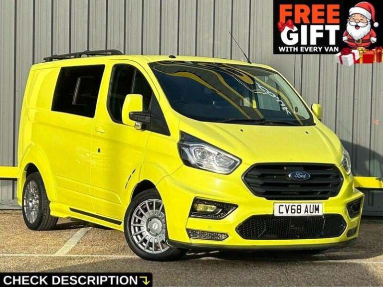 2018 Ford Transit Custom 2.0 300 EcoBlue Limited Crew Van 5dr Diesel Manual L1 H1 Euro 6 (130 ps)...