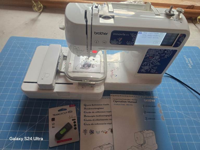 Brother Innov-is 97E Embroidery Machine - As Good As New