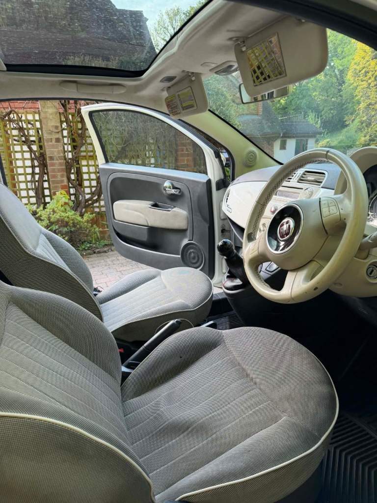 Fiat, 500, Hatchback, 2008, Manual, 1242 (cc), 3 doors