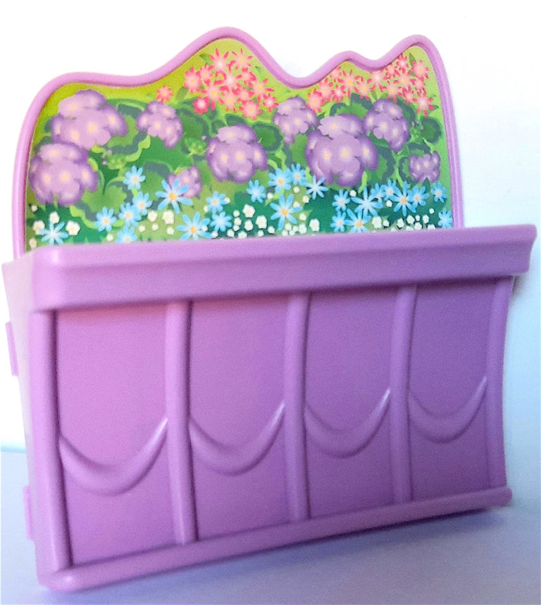 BARBIE WALL SECTION for her HOUSE - 12 x 12 x 4 cm