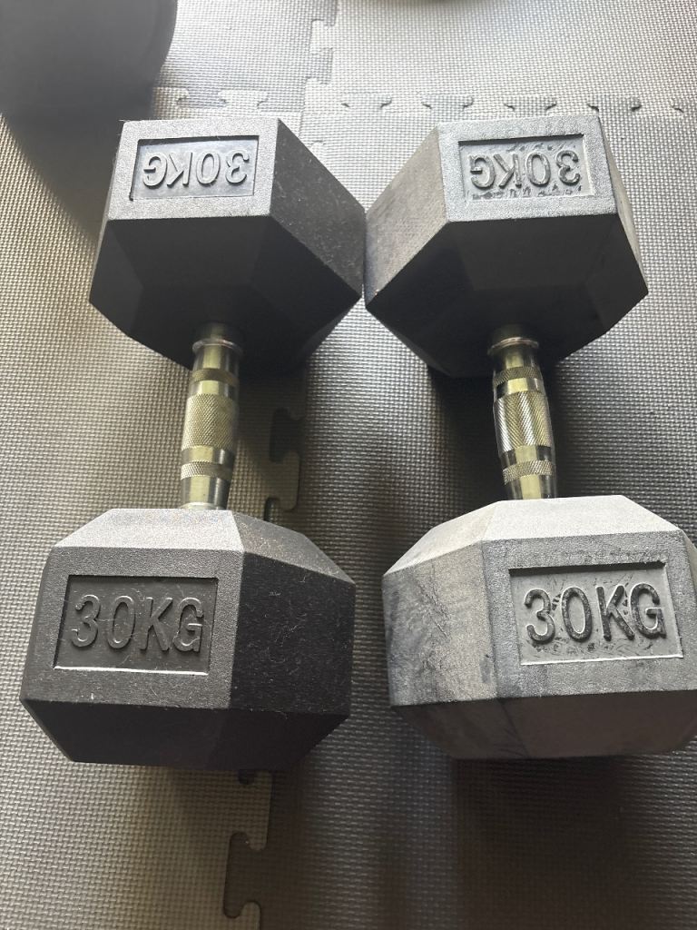 30kg dumbbells 
