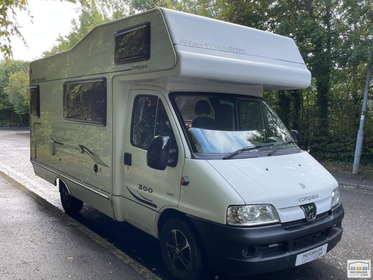 2005 COMPASS AVANTGARDE 300 4 BELTS 4 BERTH END KITCHEN MOTORHOME FOR SALE 