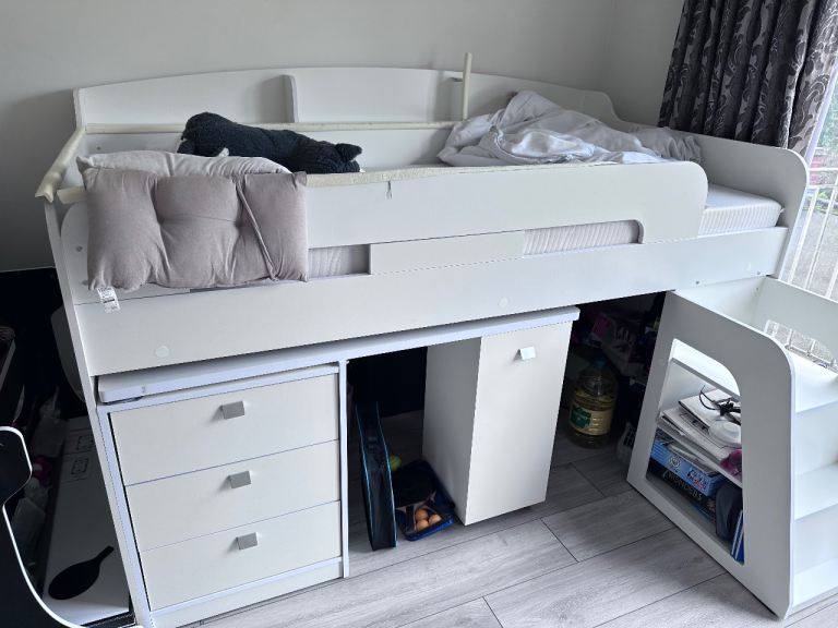 Kids Mid Sleeper Bed