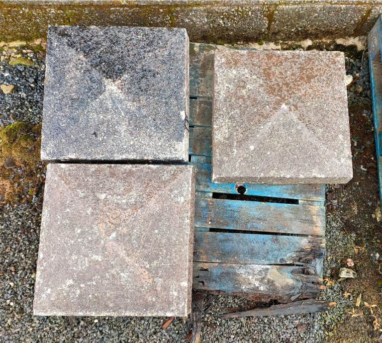 Stone Pillar Caps  
