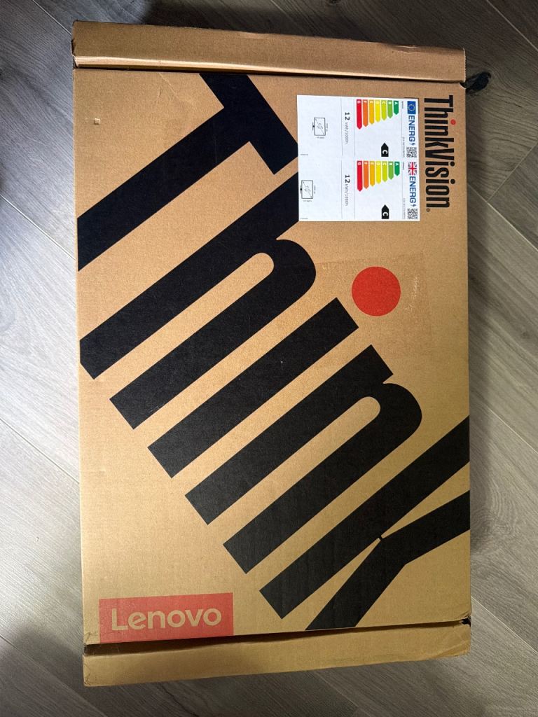Thinkvision flat panel monitor 24 inch