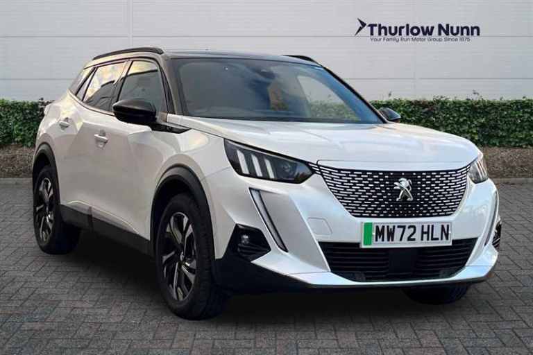 image for 2022 Peugeot E-2008 50kWh GT SUV 5dr Electric Auto (7kW Charger) (136 ps) SUV Electric Automatic