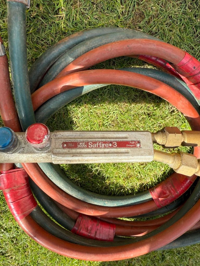 Various gas cutting torches