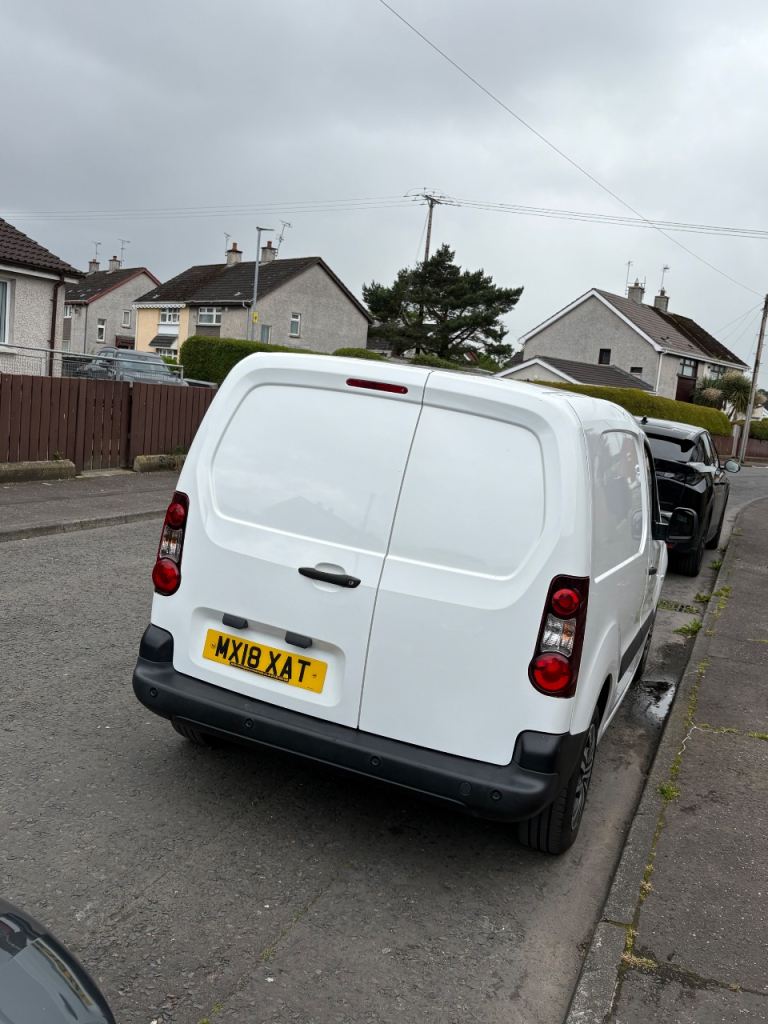 Peugeot, PARTNER, Panel Van, 2018, Manual, 1560 (cc)