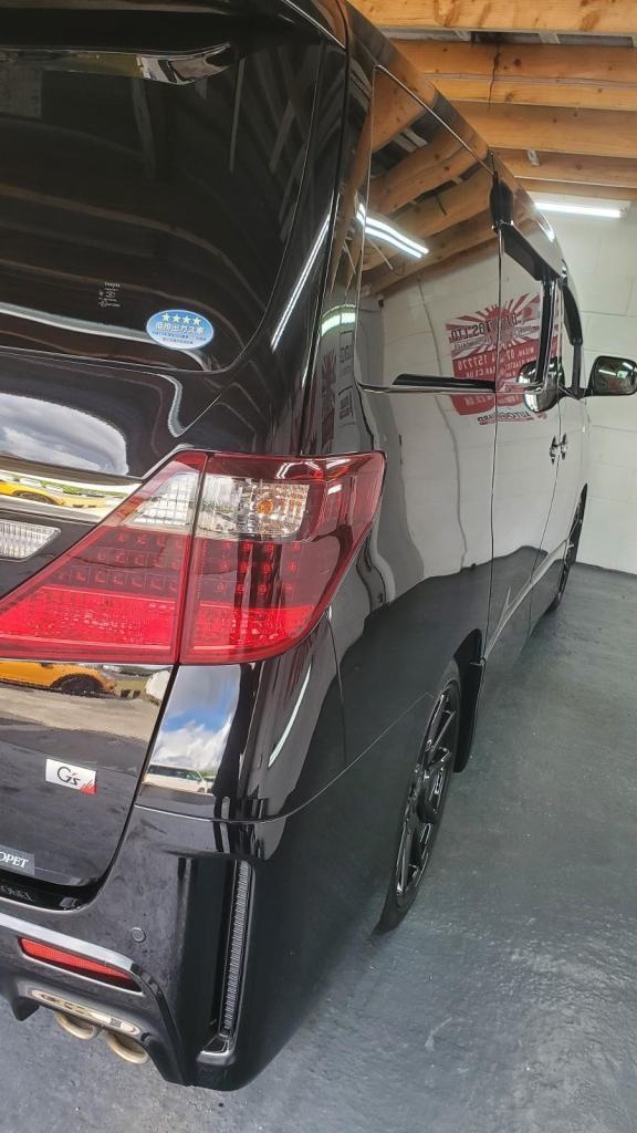 reserved deposit recieved!!!!!Toyota alphard 2.4 GS auto black 7 seater japanese