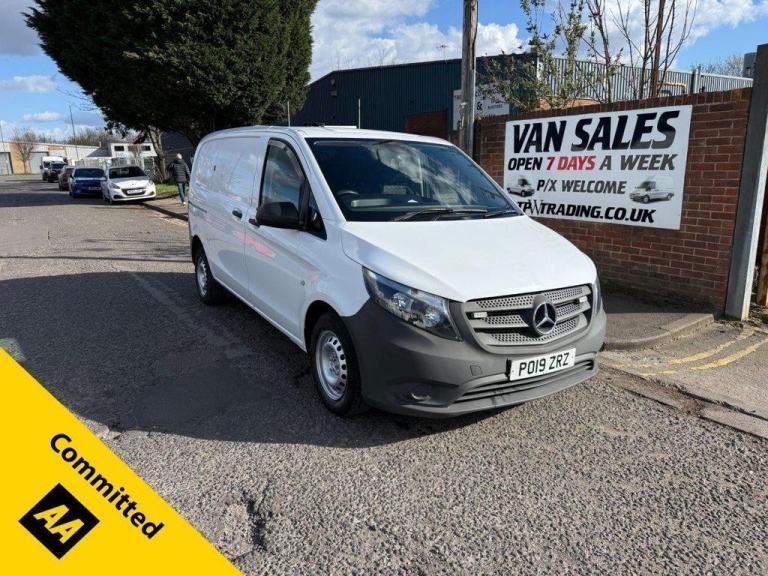 2019 19 MERCEDES-BENZ VITO 1.6 111 CDI PANEL VAN 5DR DIESEL MANUAL FWD L1 EURO 5