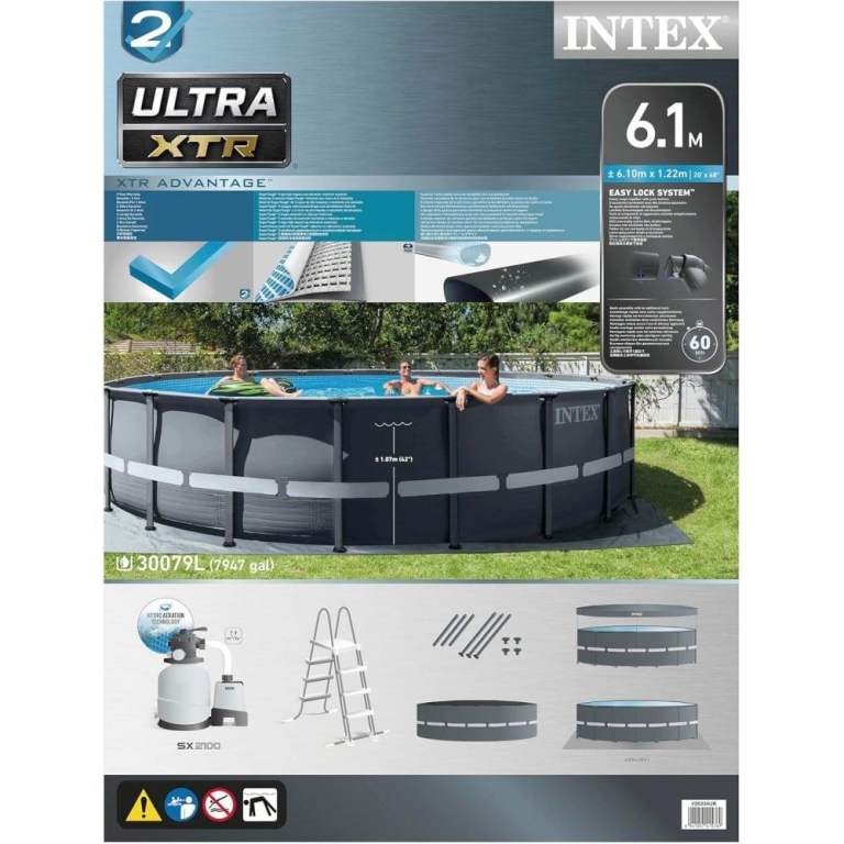 Intex 20ft pool 
