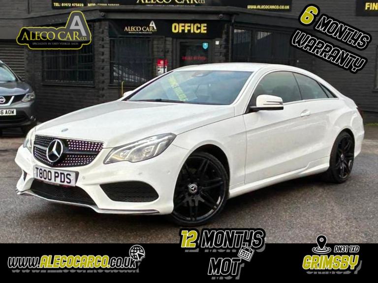 MERCEDES-BENZ E CLASS 2.0 E200 AMG Line White Auto Petrol 2016