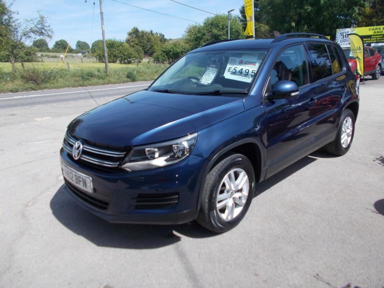 2012 Volkswagen Tiguan 2.0 TDi BlueMotion Tech S 5dr [2WD] ESTATE Diesel Manual
