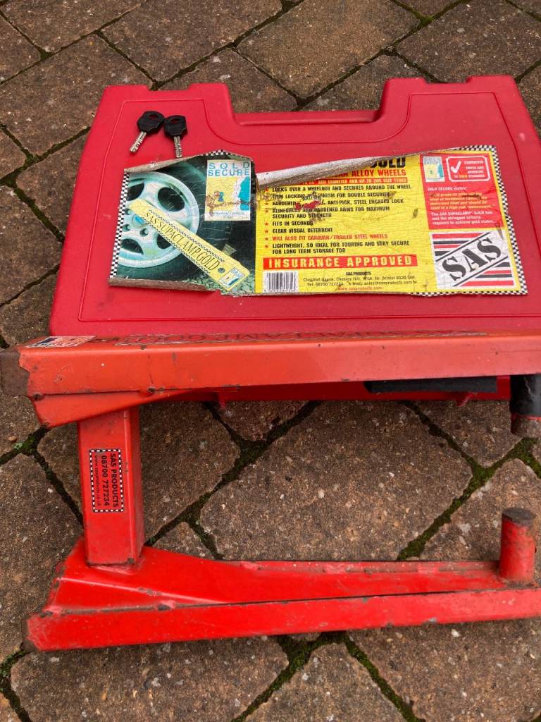 car/caravan/trailer wheel lock