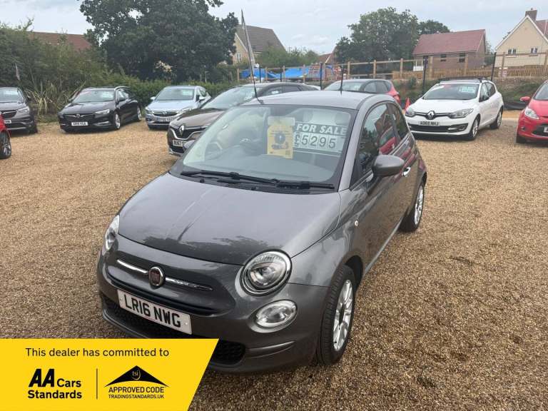 2016 Fiat 500 1.2 Pop Star 3dr HATCHBACK Petrol Manual