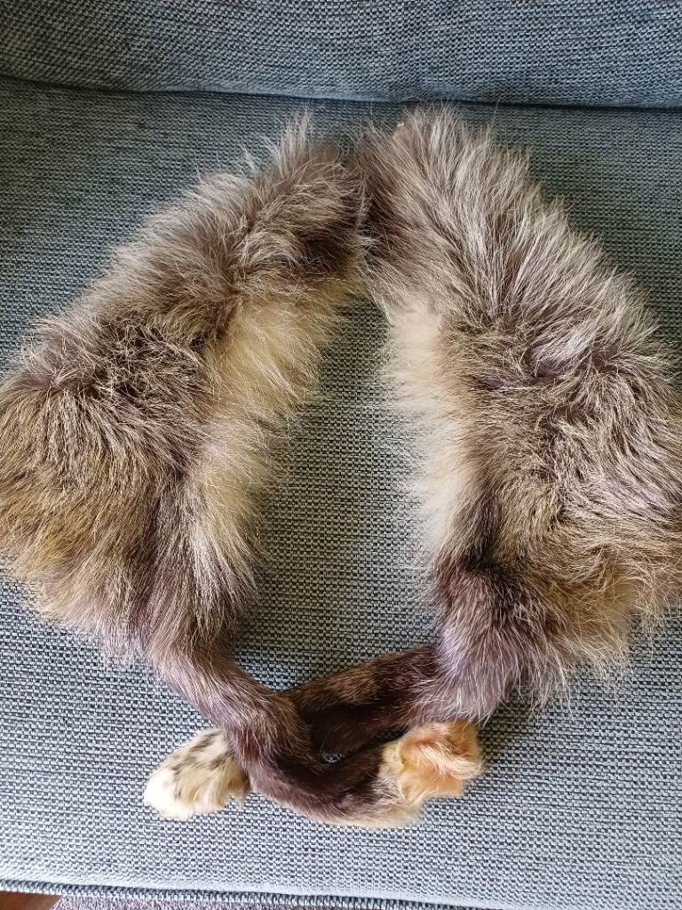 Vintage fur stoles