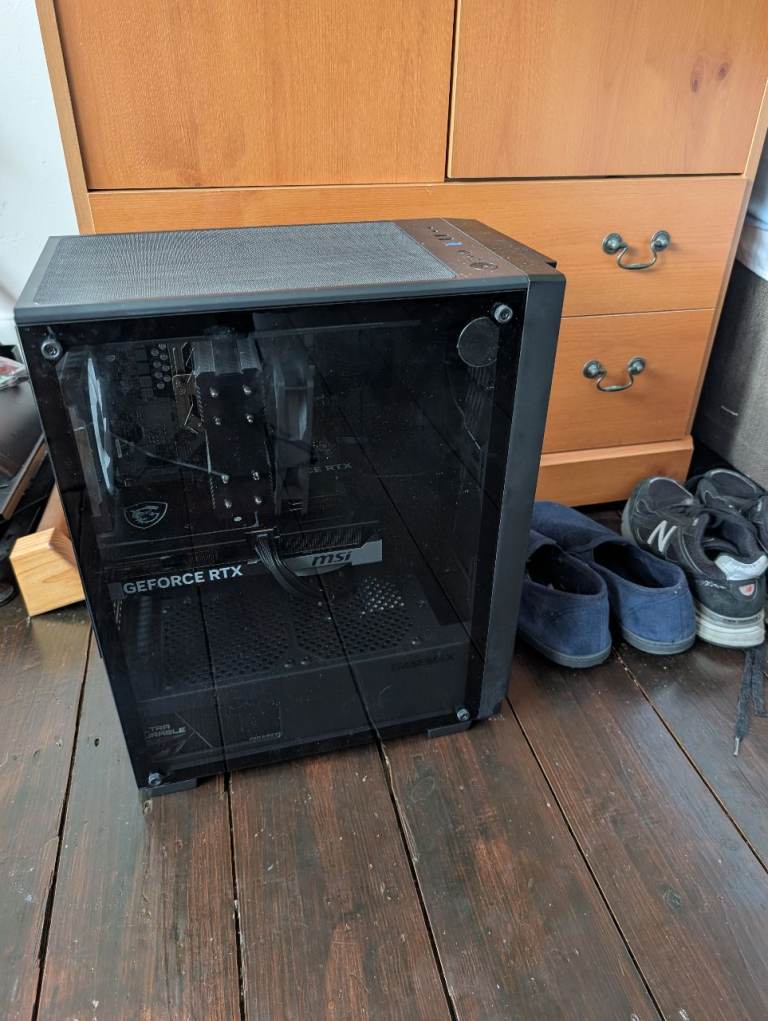 gaming pc - Infinity AMD Ryzen 5 8400F RTX 5070 12GB DDR5 AI Desktop PC for Gaming