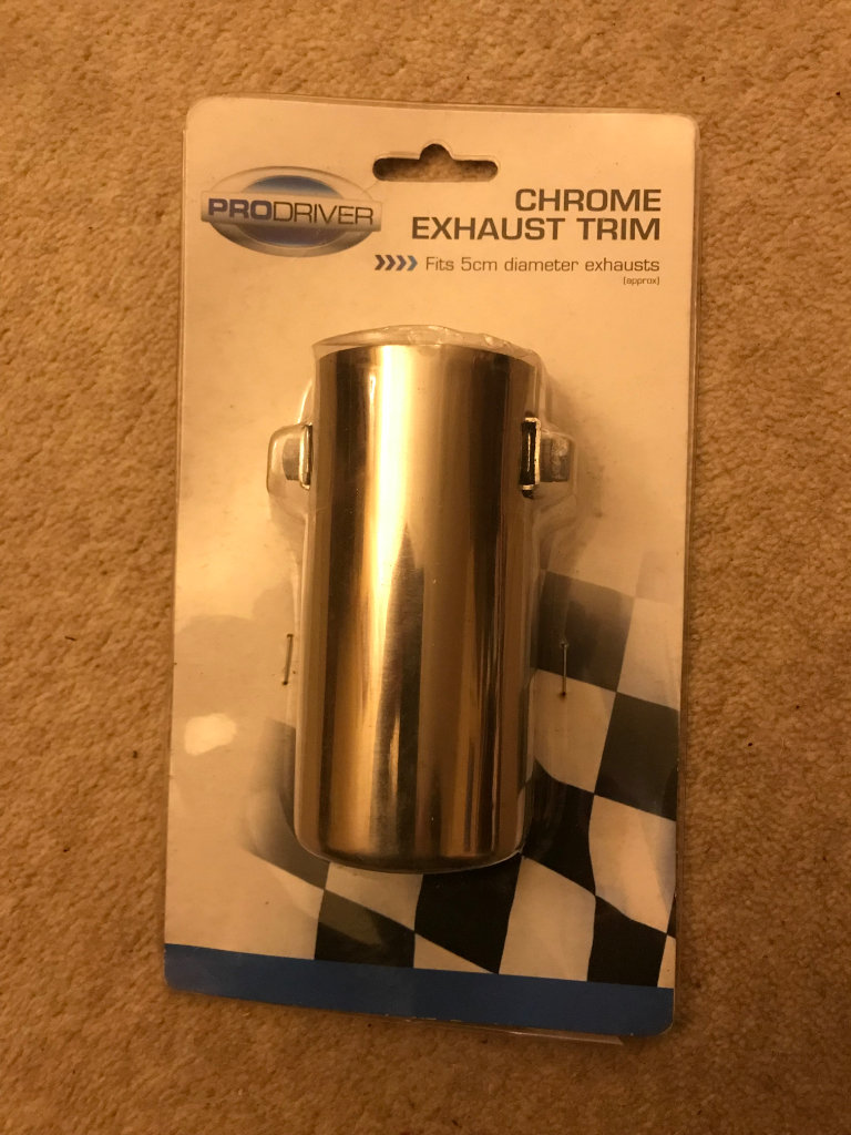 Prodriver Chrome Exhaust Trim
