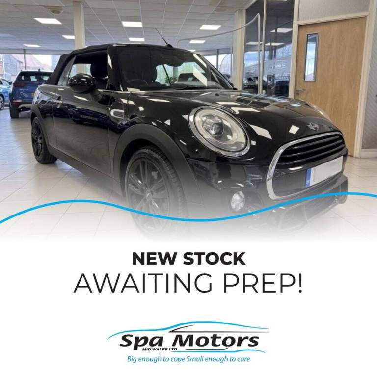 2019 MINI Convertible 1.5 Cooper Sport II 2dr CONVERTIBLE PETROL Manual