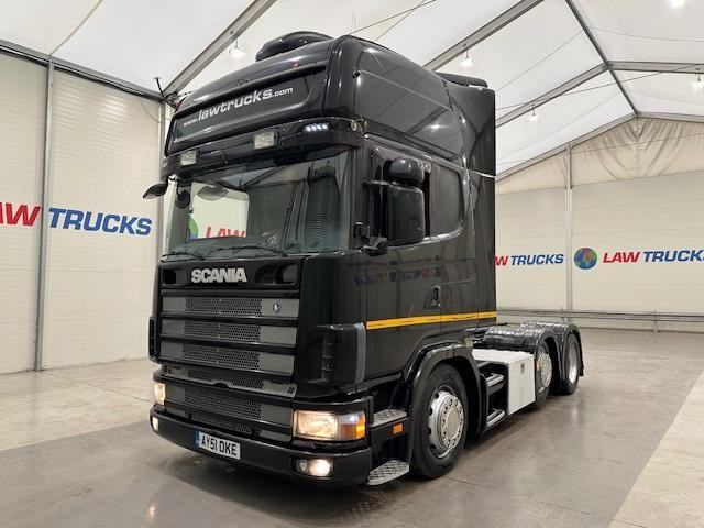 Scania 124 420 6x2 Midlift Sleeper Cab Tractor Unit Manual
