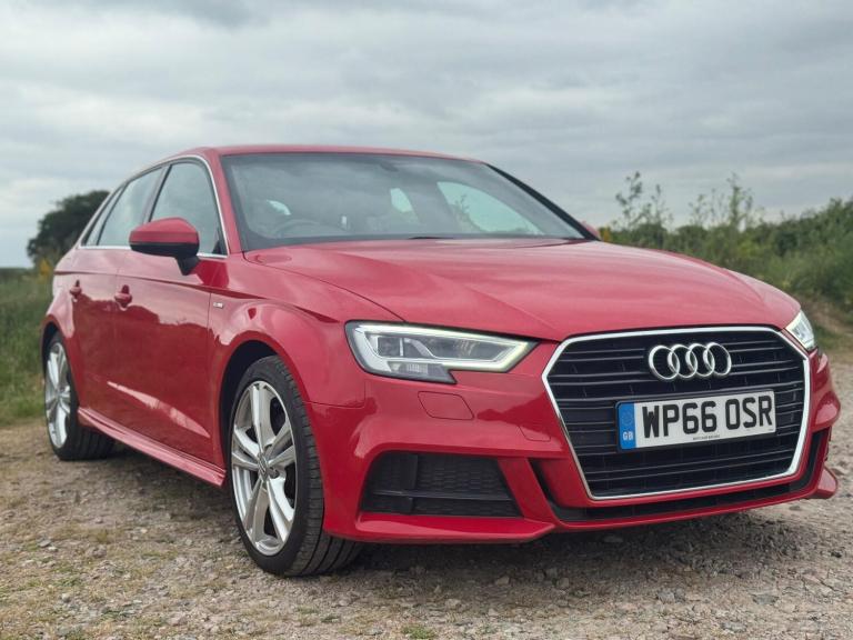 2016 Audi A3 2.0 TFSI S line Sportback S Tronic Euro 6 (s/s) 5dr HATCHBACK Petrol Automatic