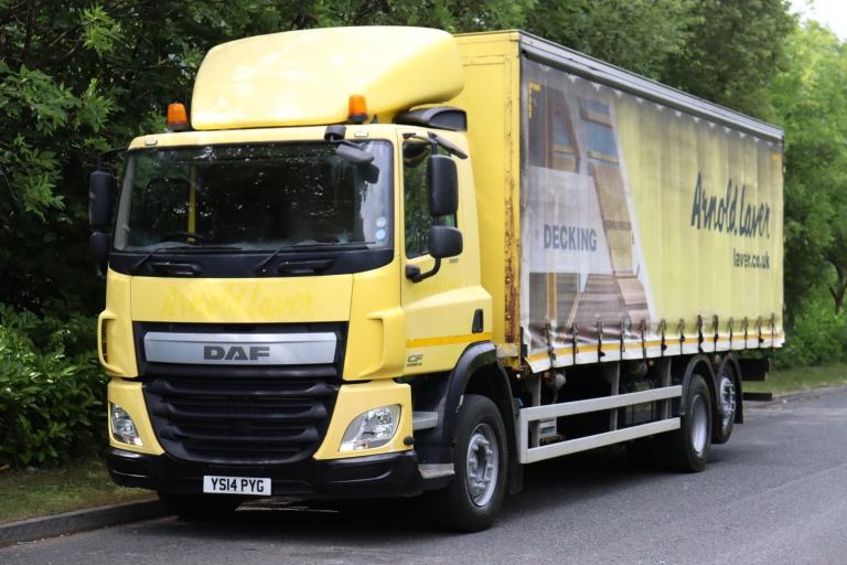 DAF CF 330 6X2 REARLIFT 29FT CURTAINSIDE (2014)