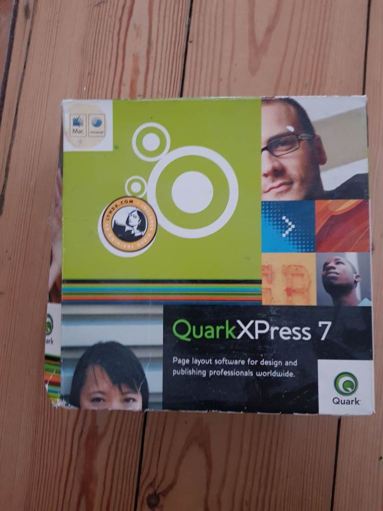 For sale is QuarkXpress 7 software, has got serial number and validation code