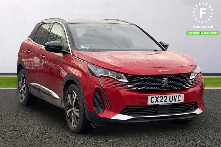 2022 Peugeot 3008 1.2 PureTech GT 5dr Hatchback PETROL Manual