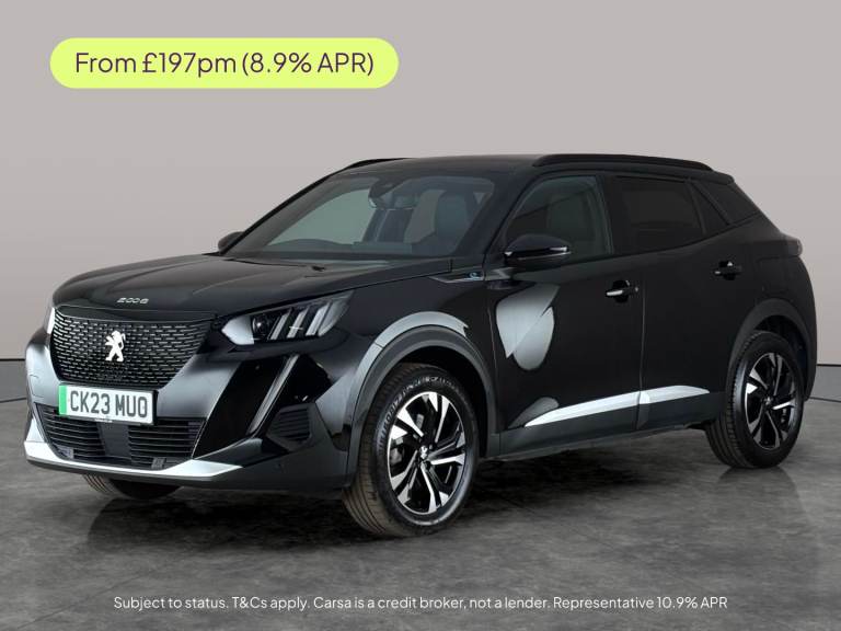 2023 Peugeot E-2008 50kWh GT SUV 5dr Electric Auto (7kW Charger) (136 ps) - REVERSE CAM - NAV - S...