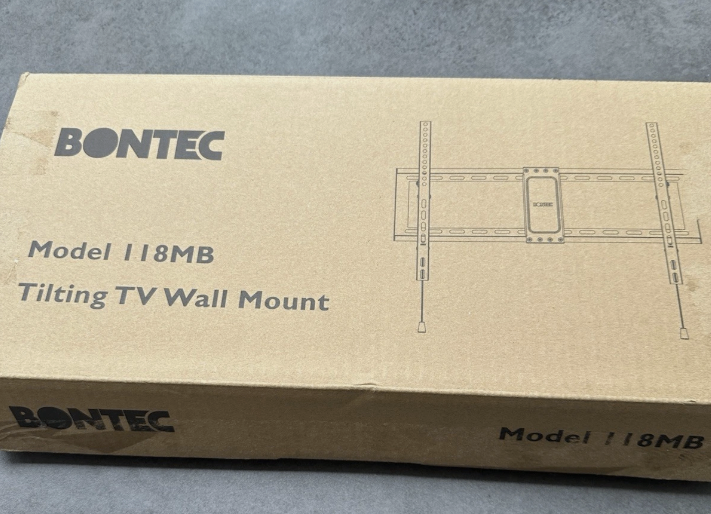 BONTEC TV Wall Bracket for 32-85 Inch LED Model 118 MB Black New Boxed Unused